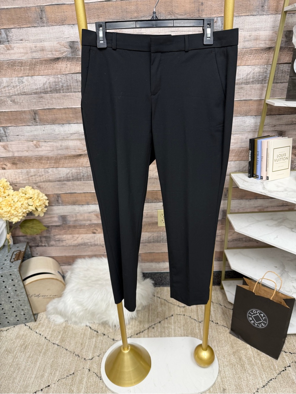 Banana Republic Black Avery Fit Pant
